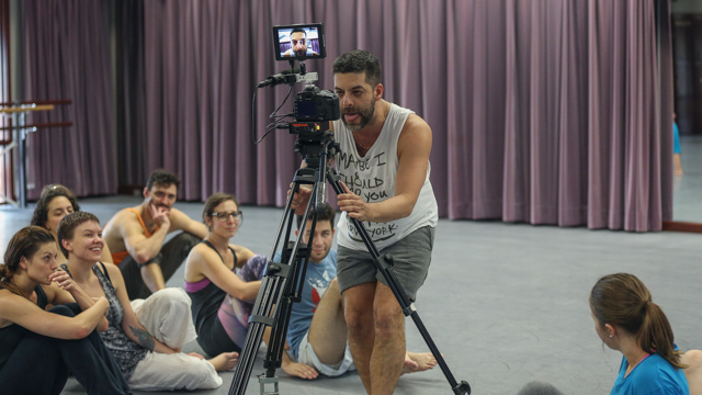 Miguel Gutierrez leads the <i>Queer Choreographies</i> workshop
