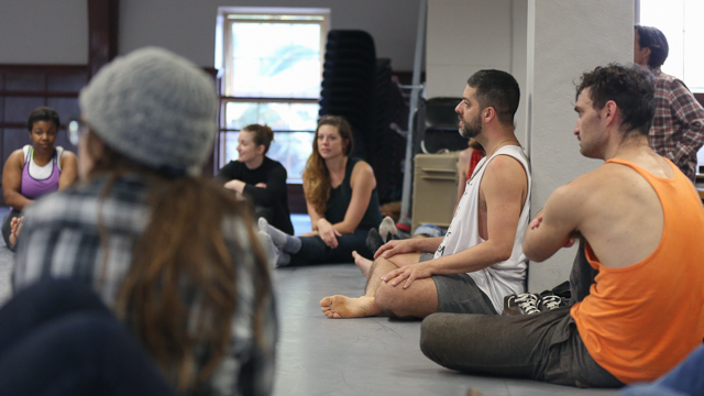 Miguel Gutierrez leads the <i>Queer Choreographies</i> workshop