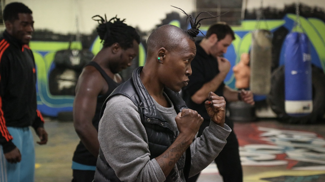 Chipaumire researches movement at Tallahassee's Renegade Boxing Gym