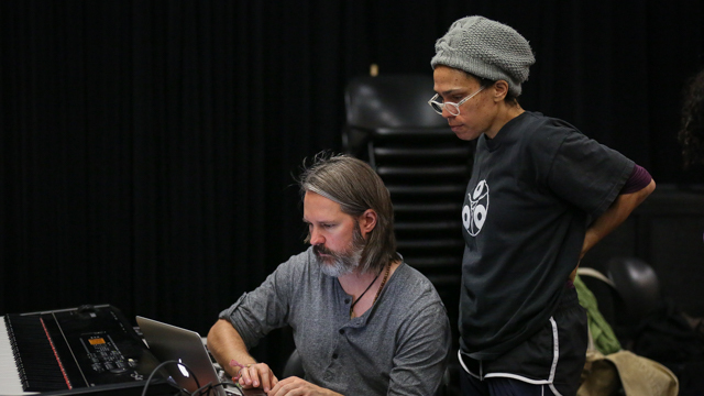 Sound Designer Tony Obr works with Coleman