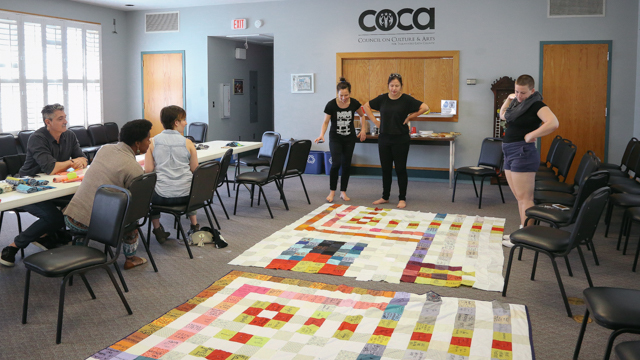 Sewing Bee at the Council on Culture & Arts