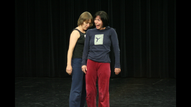 Janet Das and Christy Funsch in MANCC Choreographic Workshop.