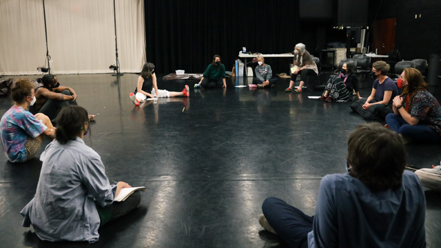 Post-showing discussion with FSU School of Dance Faculty