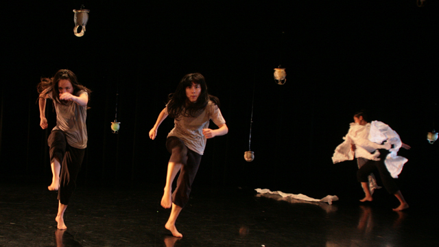 Emily Johnson, Aretha Aoki, and Bethany Lacktorin share movement generated to date.