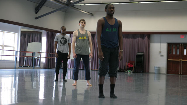Maleek, Eric and Chalvar share new material with the FSU School of Dance