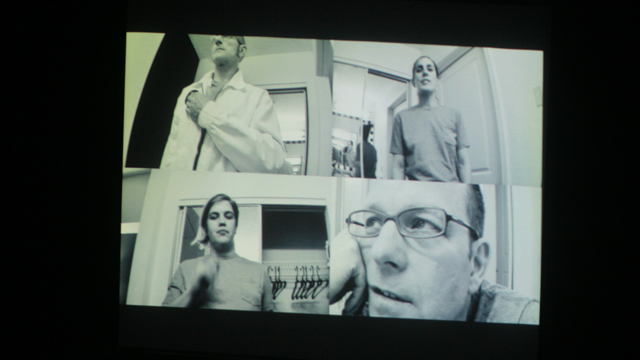 Kevin Obsatz's video montage of hotel room scores shot by Mayer's performers